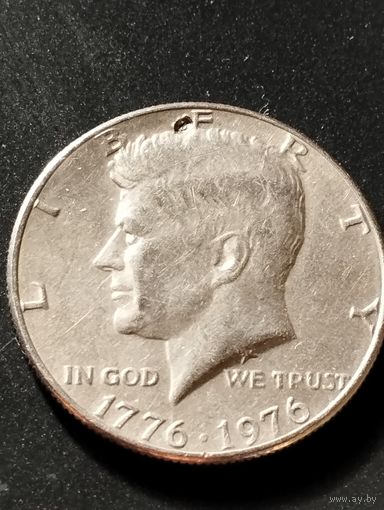 США 1/2 доллар 1976 , 200 лет Независимости.