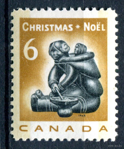 Канада - 1968г. - Рождество - 1 марка - полная серия, MNH [Mi 431]. #3-WB-92-A-1