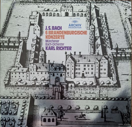 J. S. Bach, Munchener Bach-Orchester, Karl Richter – 6 Brandenburgische Konzerte (2LP)