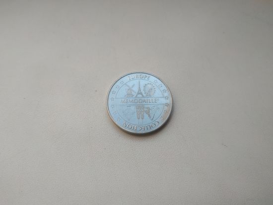 Памятный жетон "Евромачта в Роттердаме" серии "Mеmodaille Europe Collection". Нидерланды, 2010 год.