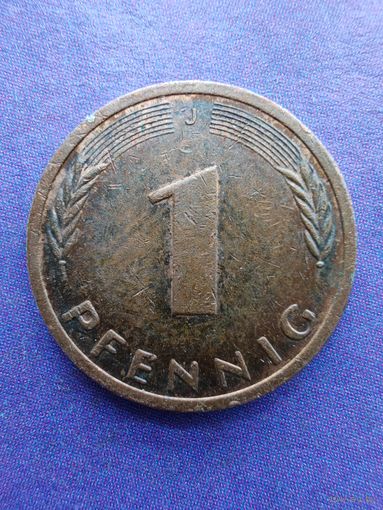 Германия ФРГ 1 пфенниг 1996 J