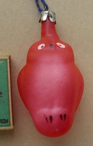 Ёлочная игрушка. Сова. Р-68.