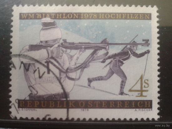 Австрия 1978 Биатлон