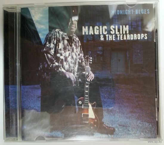 CD Magic Slim & The Teardrops – Midnight Blues (2008) Modern Electric Blues, Chicago Blues
