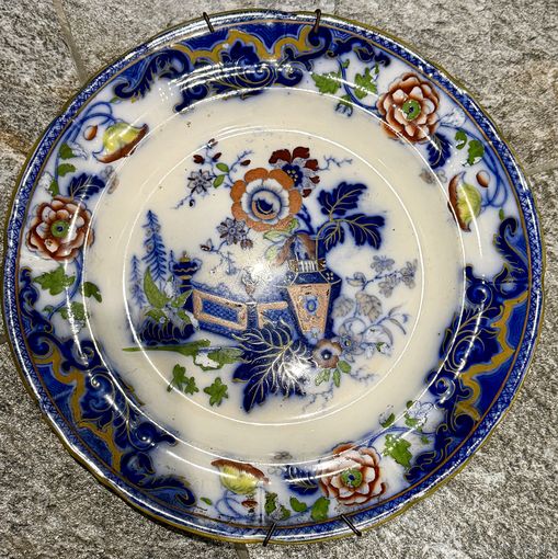 Тарелка Антикварная Англия 19 век .Ridgway &Morley