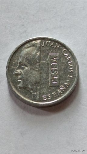 Испания. 1 песета 1996 года.