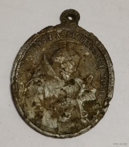 Медальон католический. Межвоенная Польша