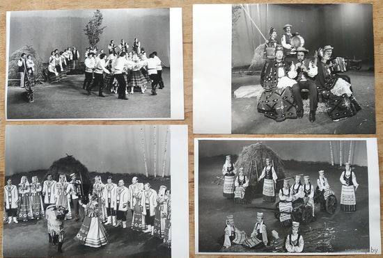 Фото фольклорных и народных коллективов БССР. 1980-е. 5 форо . Цена за 1