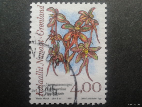 Дания Гренландия 1995 цветы