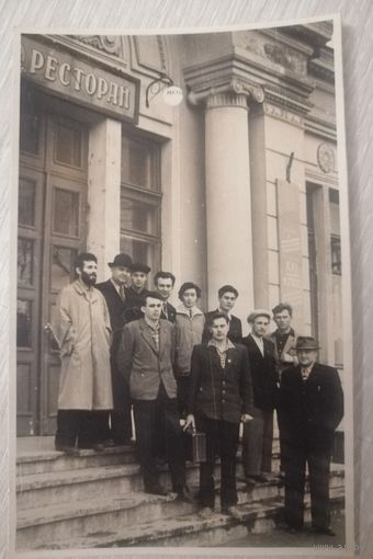 Фото 8,5х13,5. Ресторан. 1959г.