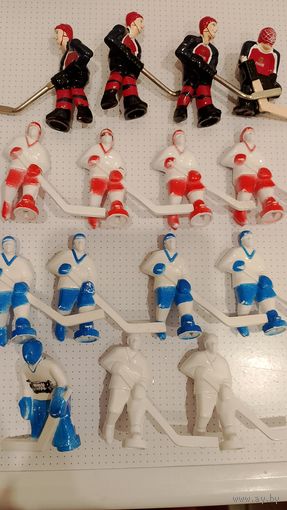 Хоккеист, фигурки хоккеистов, вратарь, хоккей