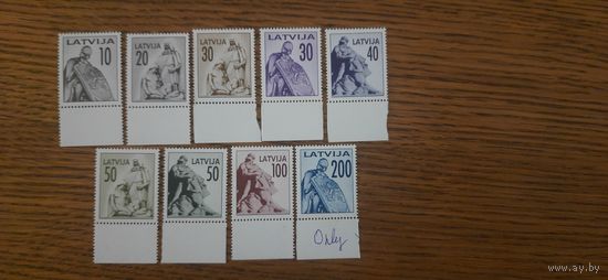 Латвия. Монументы. 1992г. чистая