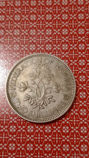 Нигерия 2 шиллинга 1959