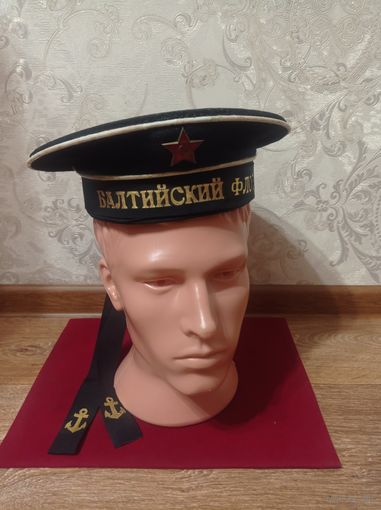 Бескозырка ВМФ СССР-Балт флота 50е года