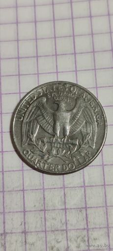 США 1/4 доллара 1983