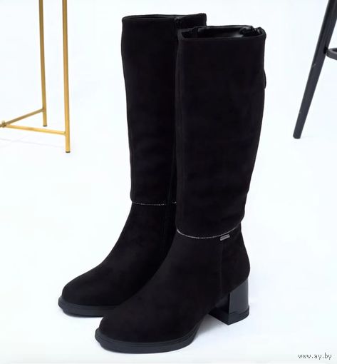 Сапоги женские новые на меху р.41