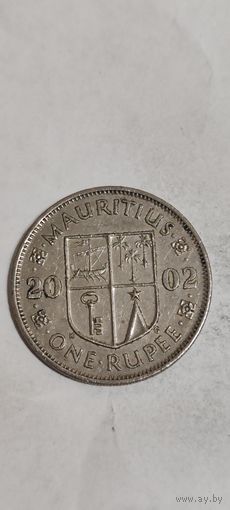 Маврикий 1 рупе 2002