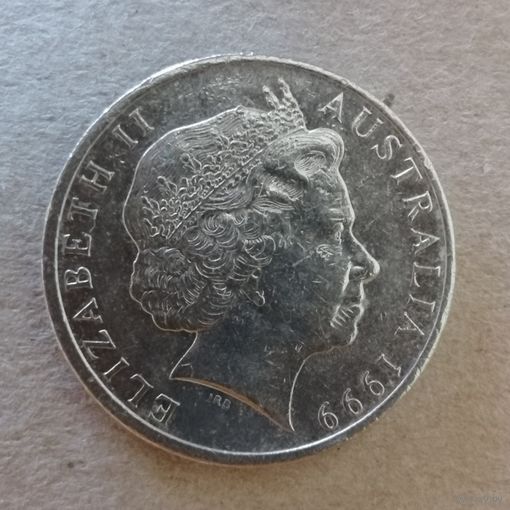 Австралия 20 центов 1999 г., KM# 403 ю