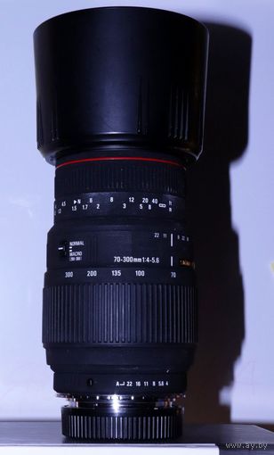 Объектив Sigma AF 70-300mm f/4-5.6 APO Macro DG Pentax