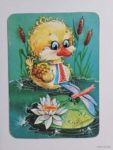 Кацарова 1992 Редкая чистая Украина стрекоза утка