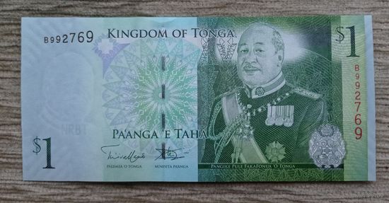 Werty71 Тонга 1 паанга 2009 UNC банкнота
