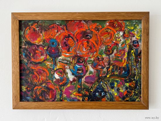 Картина Наталья Черноголова Масло 47х33 вместе с рамой