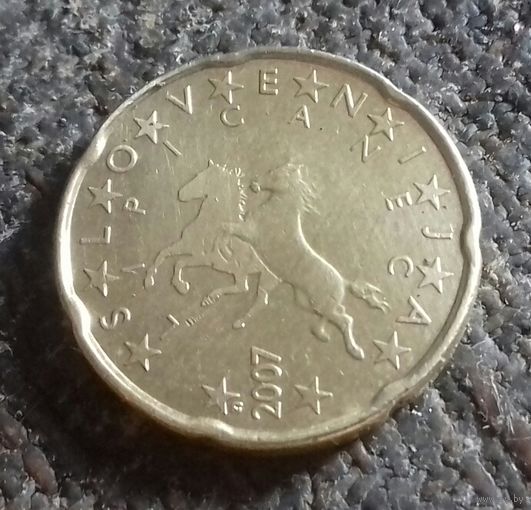 20 евроцентов, Словения 2007 г.