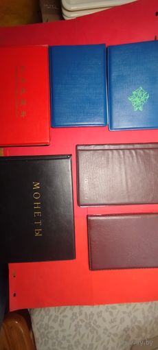 Альбомы 8 шт. (для монет и банкнот) + Листы + Капсулы. С рубля. Мечта коллекционера.
