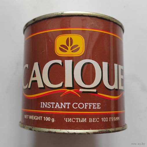 Банка из-под кофе. Cacique. Импортный в СССР.