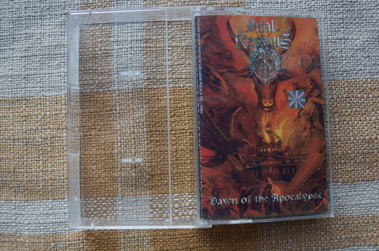 Аудиокассета Vital Remains - Dawn of the Apocalypse (2000) ФОНО [дэт-метал] лицензионная