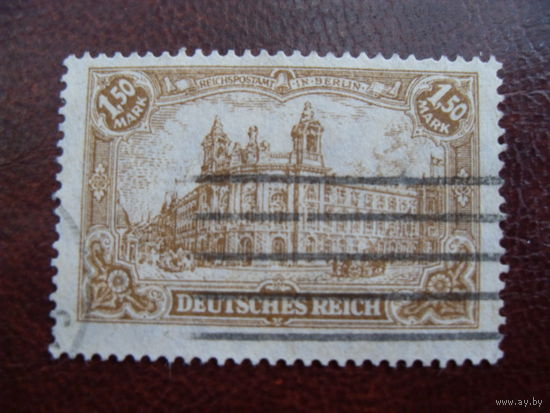 DR Mi.114  / Рейх. Германия. 1920 (Mi.-2.4 euro) Wz.1 см.описание