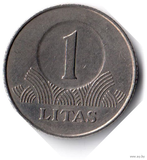 Литва. 1 лит. 2001 г.