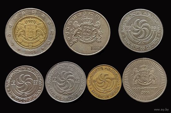 7 МОНЕТ ГРУЗИИ