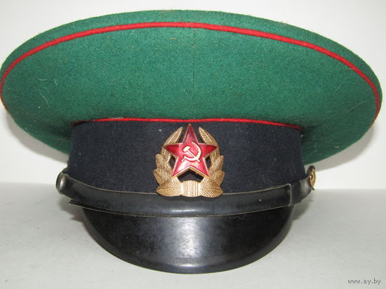 Фуражка погранвойска СССР. Пограничник. ПВ. Оригинал. СССР 1984 г.в.