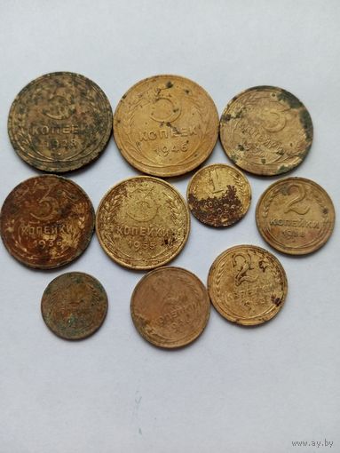 Лот монет СССР