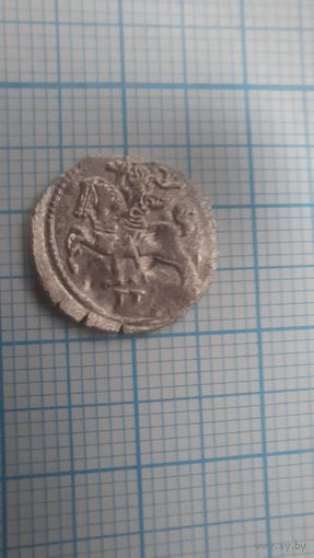 Двойной денарий 1566