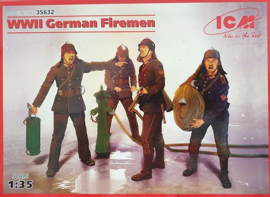 ICM #35632 1/35 German Firemen WWII