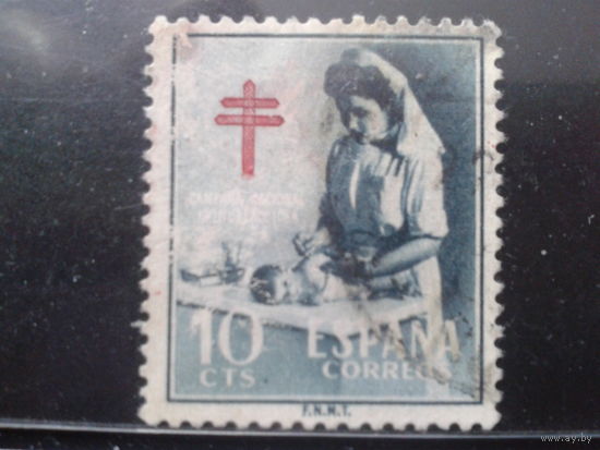 Испания 1952 Борьба с туберкулезом