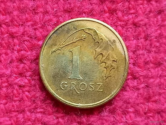 Польша 1 грош 2023 г.