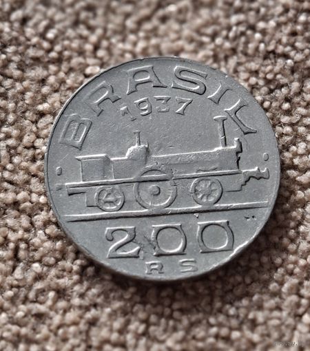 Бразилия 200 реалов, 1937 Виконт ди Мауа