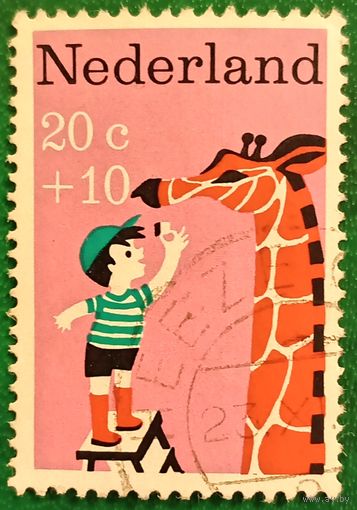 Нидерланды 1967. Голандское детское стихотворение Dikkertje Dap