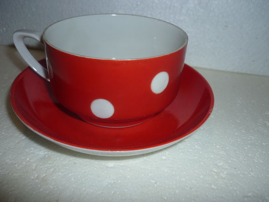 Чайная Пара Рига Фарфор СССР