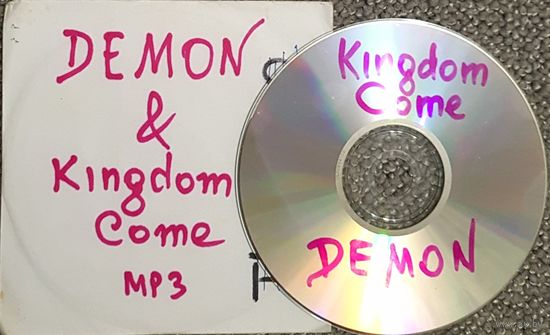 CD MP3 DEMON - альбомы 1981 - 1985 гг., KINGDOM COME - 1988 - 2002 - 1 CD