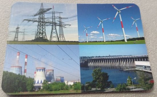 Календарик. 2012. Электропрофсоюз.