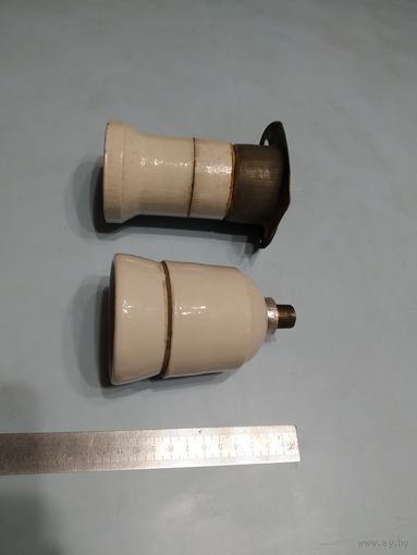 Патроны керамические для ламп уличного освещения, под цоколь Е40, большие СССР Патроны керамические для ламп уличного освещения, под цоколь Е40, большие СССР