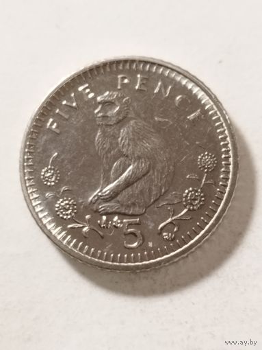 Гибралтар 5 пенсов 2003