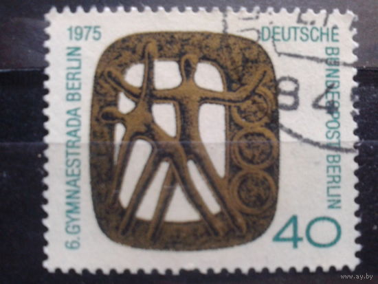 Берлин 1975 Гимнастика Михель-0,5 евро гаш