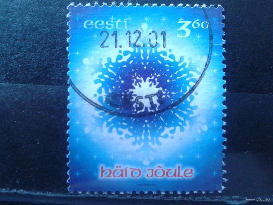 Эстония 2001 Рождество