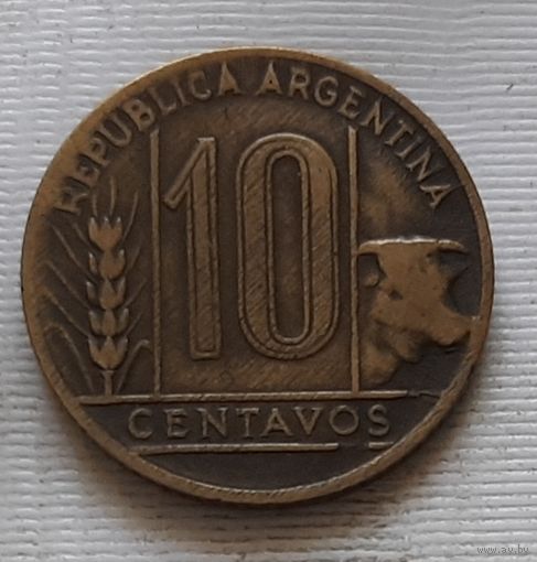 10 сентаво 1950 г. Аргентина