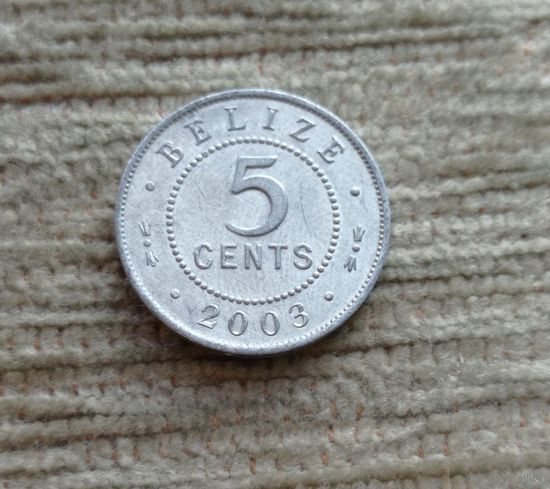 Werty71 Белиз 5 центов 2003
